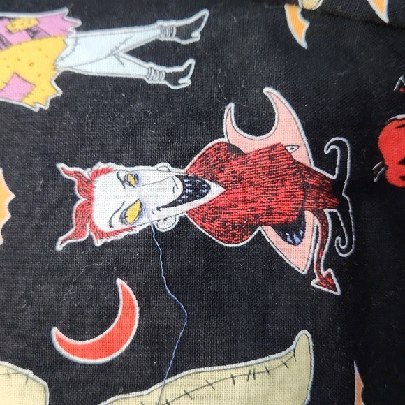 Handmade Nightmare Before Christmas themed skirt plus sized see measurements - Picture 9 of 9